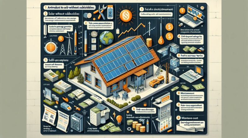 Rechnet sich Solar auch ohne Fördermittel?